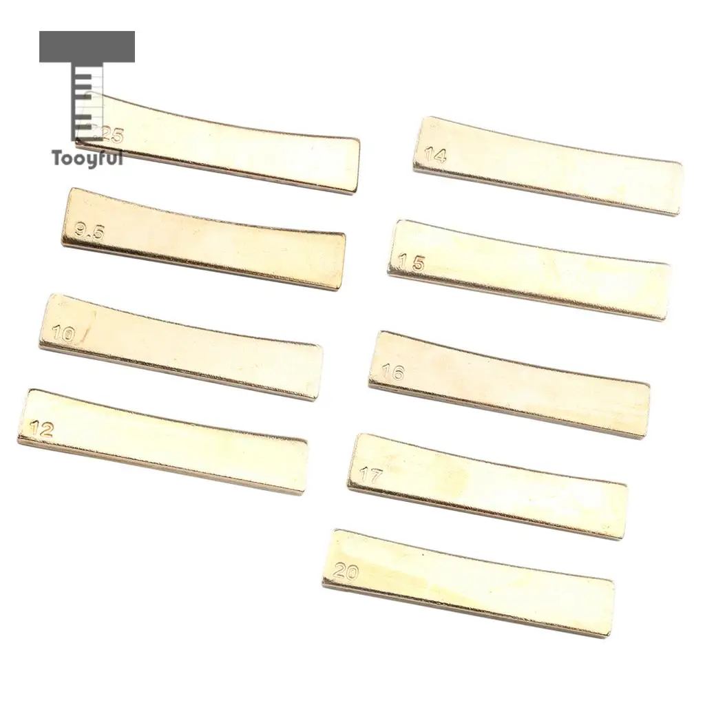 Golden Guitar Radius Fingerboard Fret Press Caul Insert for Guitarist Luthier Tool