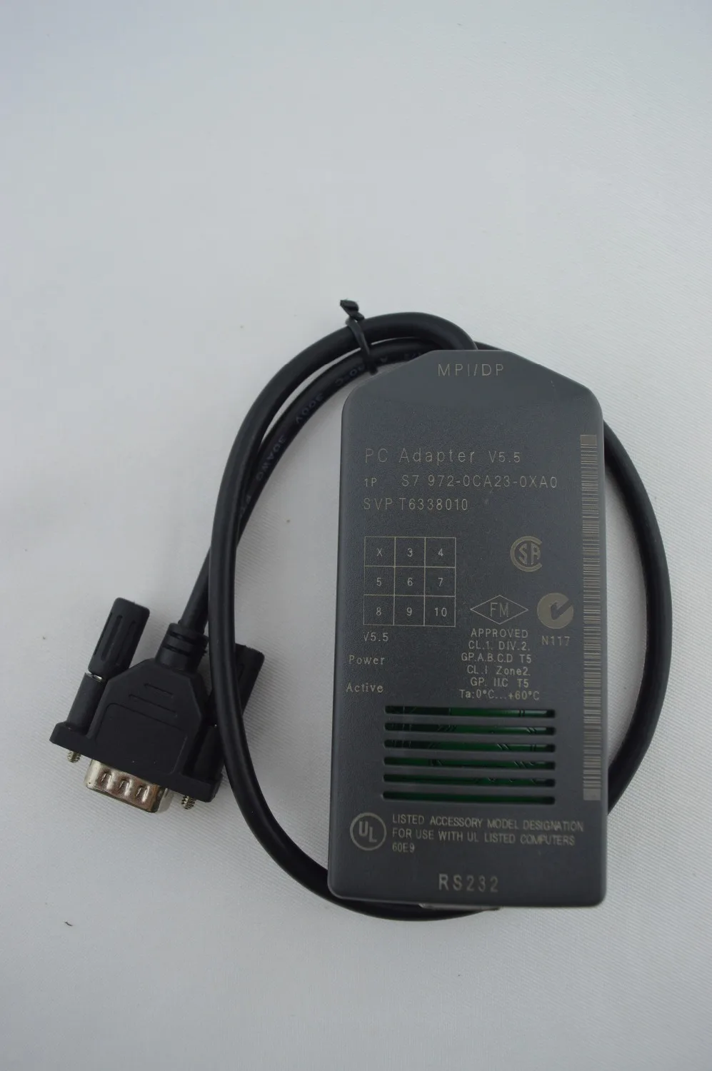 Изолированный кабель адаптера для SlEMENS/400 PLC 6ES7972 0CA23 0XA0 ПК/MPI + 6ES7 972 и другие панели