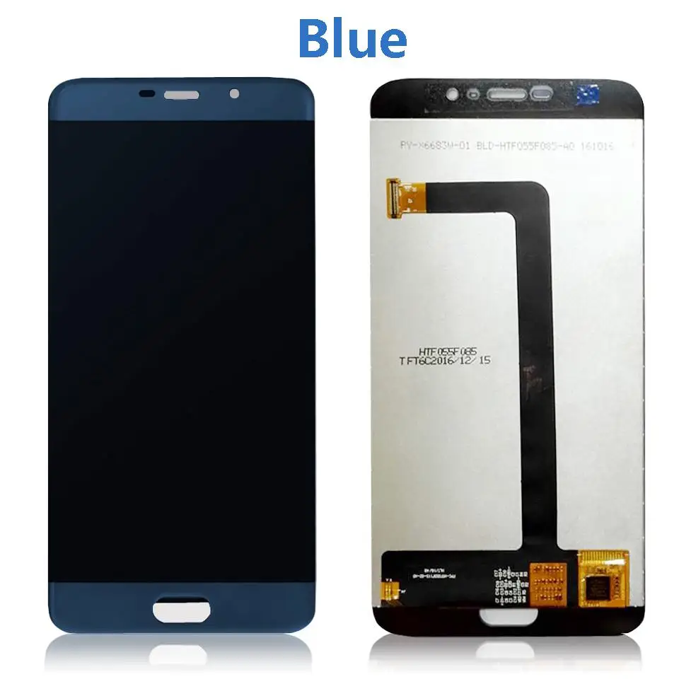 Синий Протестированный для Elephone S7 ЖК-дисплей+ сенсорный экран в сборе экран дигитайзер Замена для Elephone S7 Мобильные аксессуары - Цвет: Синий