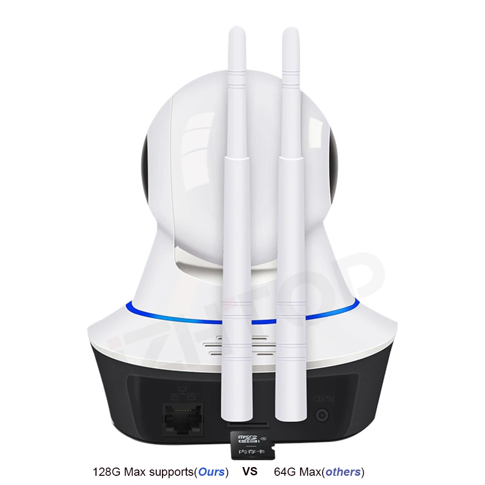 Купольная IP-камера видеонаблюдения 2 Мп Wi-Fi 1080P | Безопасность и защита