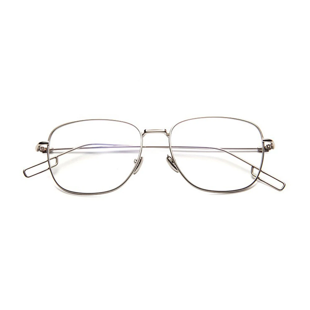 Винтажный круглый тонкий сплав негабаритная оптическая рамка на заказ по