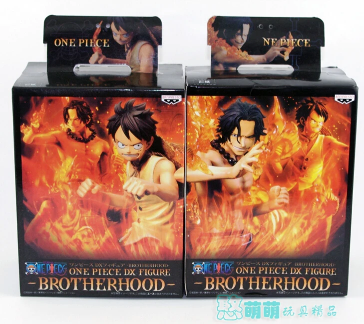 Аниме One Piece 14 см 2 шт./комплект года позже Luffy VS Ace ПВХ экшн-Фигурки игрушки куклы -