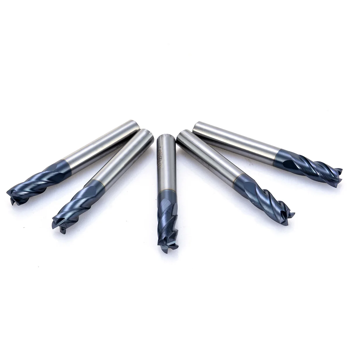 5 шт. 4 флейты карбида вольфрама Концевая фреза HRC50 TIALN CNC Набор 6x50мм|milling cutter set|cnc