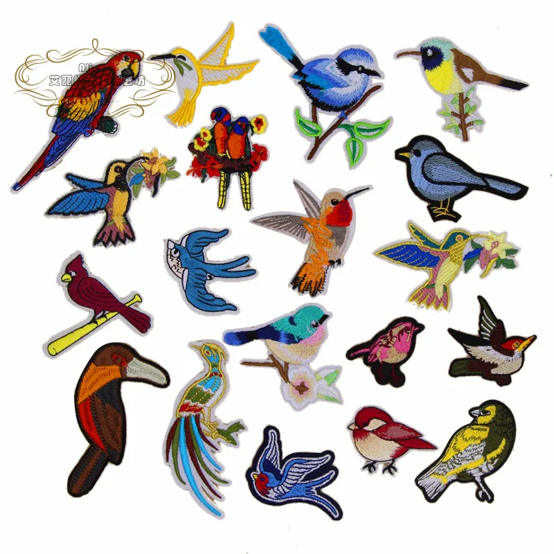 1 шт. животных птицы совы Вышито железом на Детская Аппликация в мультяшном стиле