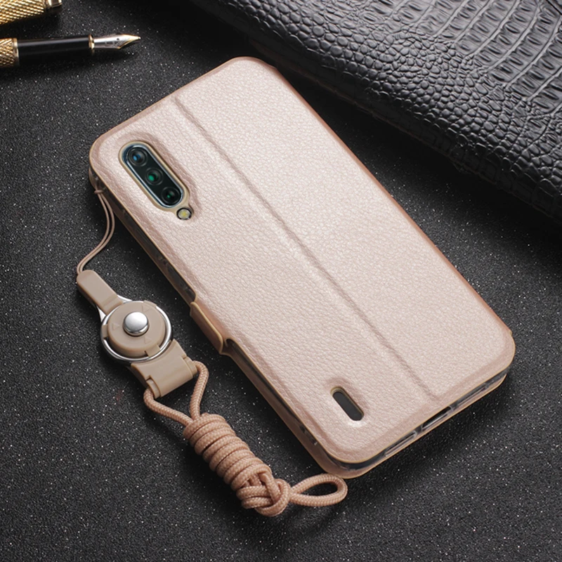 Кожаный чехол с откидной крышкой для Xiaomi mi CC9 CC9E mi 9 SE mi A3 mi 9T Pro Book Bumper