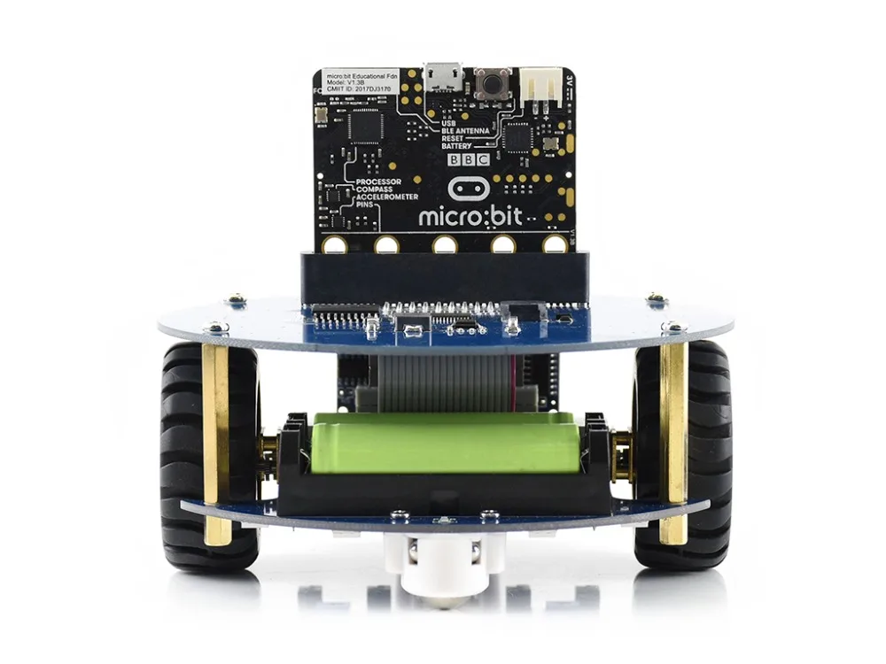 Комплект для сборки робота в стиле алфавита 2 микро: бит с контроллером BBC micro:bit |