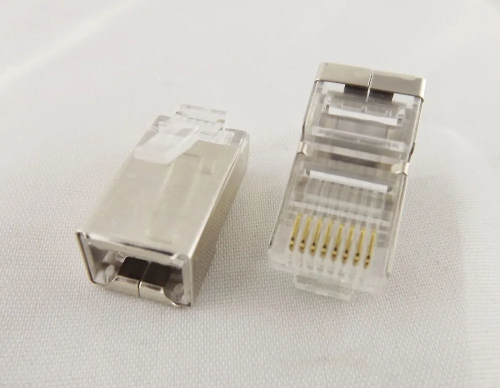 10 шт. Модульный сетевой разъем RJ45 CAT5E |