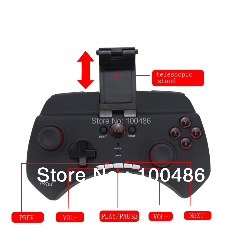 IPEGA pg-9025 Беспроводной игровой контроллер Bluetooth Джойстик для iPhone Android Мобильные