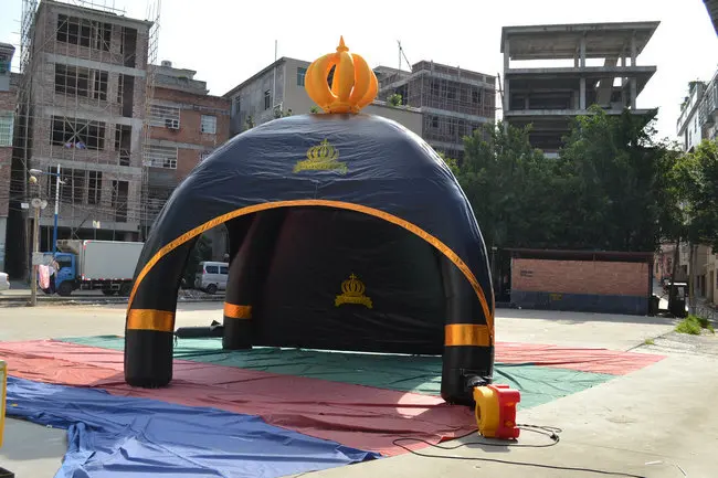 Маленькая черная надувная палатка для шоу пикника улицы индивидуальная 2019 |