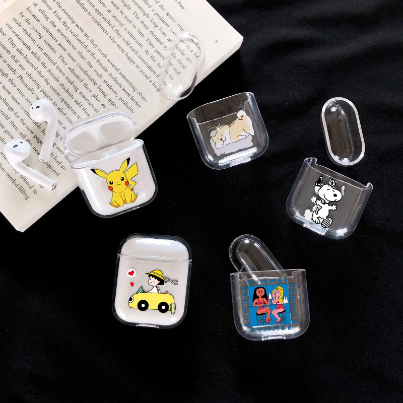 INS, чехол для наушников Airpods 2, 1, чехол для наушников, мягкий чехол из ТПУ