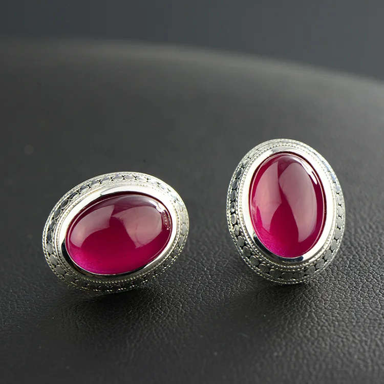 Женские серьги в стиле ретро Винтажные из стерлингового серебра 2018 пробы с