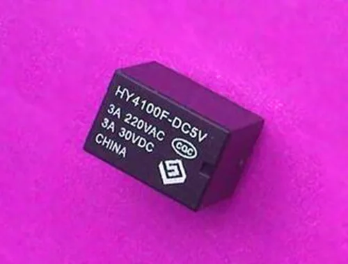 Бесплатная доставка! Реле HY4100F-DC5V/ 6 футов/маленькое реле 5 В/реле футов 4100 серии |