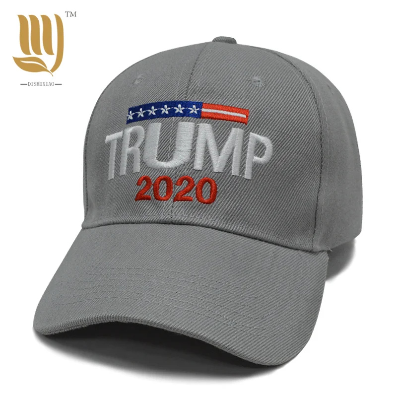 gray Мужская Бейсболка, Регулируемая Кепка Trump, бейсбольная кепка Casquette, Женская бейсбольная кепка, s Регулируемая бейсбольная Кепка Gorras для мужчин - Цвет: gray