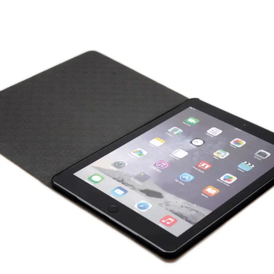 Новый горячий Фолио Стиль чехол из натурального дерева для iPad Air Padauk дерево Флип