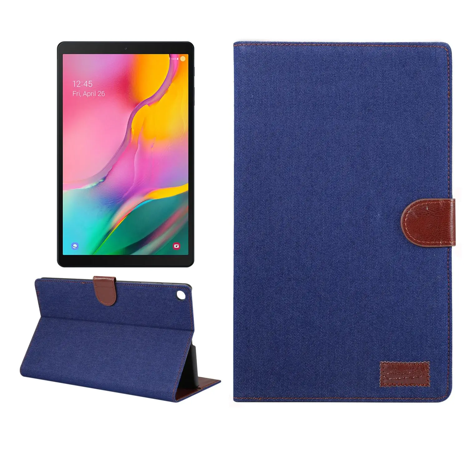 Джинсовый чехол из искусственной кожи для Samsung Galaxy Tab A 10 1 2019 T510 T515 защитный