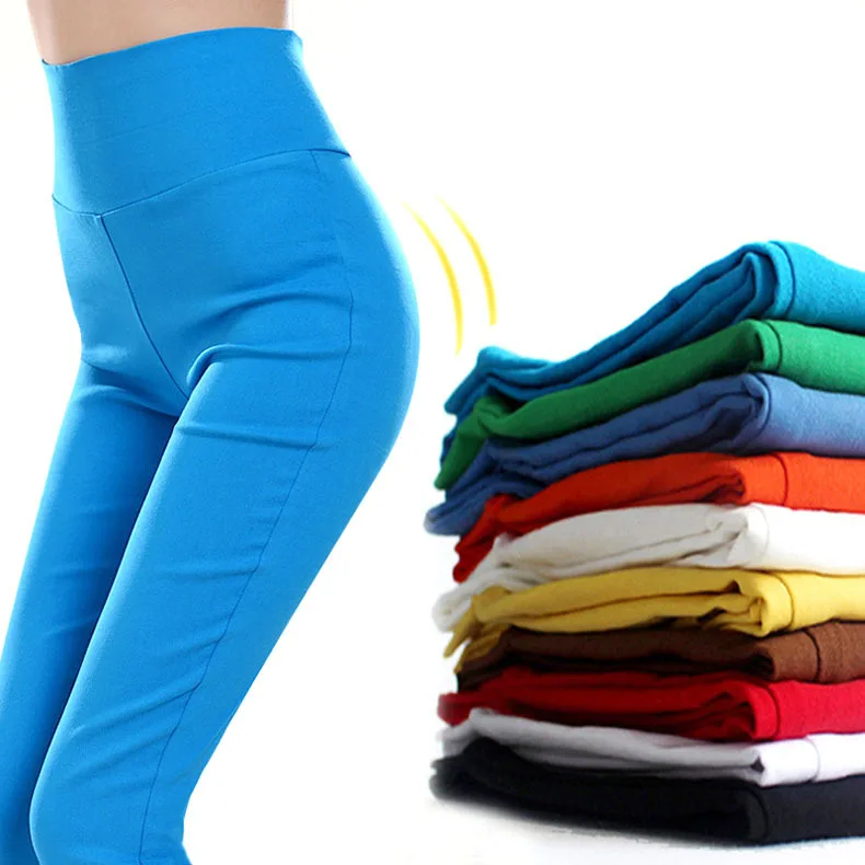 Горячая распродажа дамы тонкий цвета конфеты брюки свободного покроя женщины