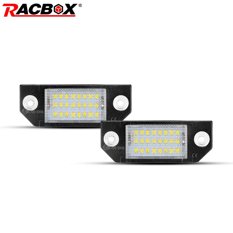 2 шт. светодиодный номерной знак лампы для Ford Focus 2 C-MAX MK2 03-08