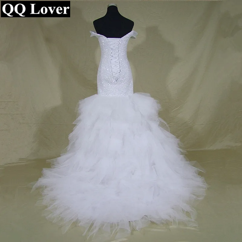 QQ Lover 2020 Новое Африканское дизайнерское платье с рукавами-крылышками и рюшами