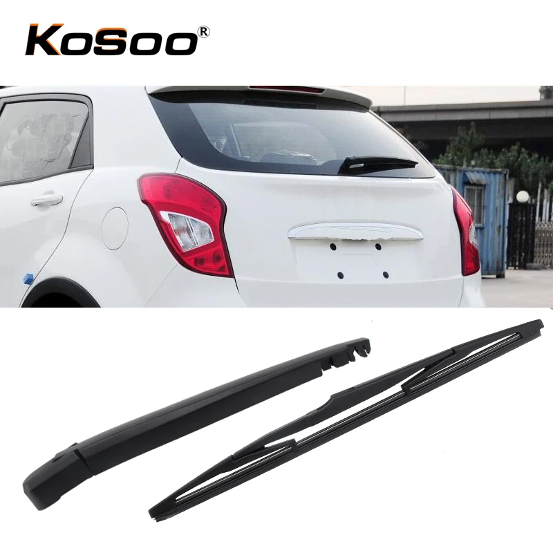 KOSOO Auto Rear Car Wiper Blade For Ssangyong Korando 350mm 2011 Onwards Window Windshield Blades Arm Accessories | Автомобили и