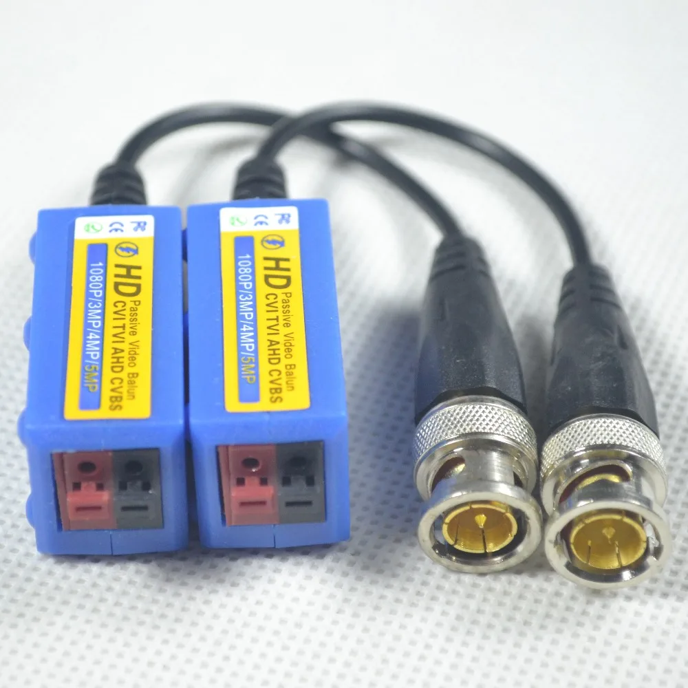 10 пар HD BNC Видео балун 5MP 4MP 3MP 1080P 720P 960P Поддержка HD AHD/CVI/TVI/CVBS