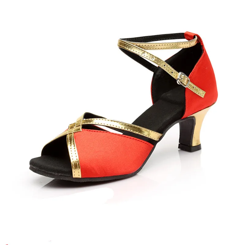 Размер 34 41 женская танцевальная обувь для латинских/бальных танцев/сальсы