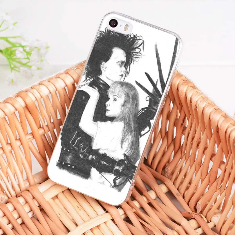 MaiYaCa Edward Scissors Hand хит продаж Модный тонкий чехол для iPhone 8 7 6 6S Plus X 10 5 5S SE 5C 4 4S |