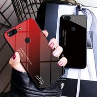 for oneplus 5 5t case luxury gradient hard tempered glass silicone frame back cover for one plus 5t 5 15t coque fundas shell