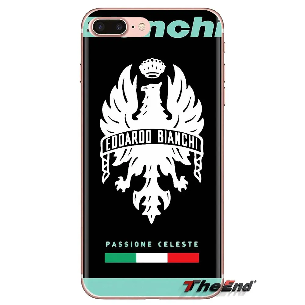 For Xiaomi Redmi 4A S2 Note 3 3S 4 4X 5 Plus 6 7 6A Pro Pocophone F1 Silicone Phone Cover Bag Bianchi Bike Logo Bicycle Team |