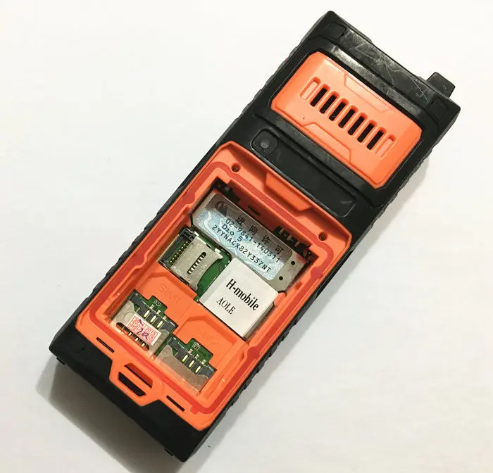 Dual sim мобильный телефон открытый армия MP3 сотовый вибрации H-mobile | Мобильные