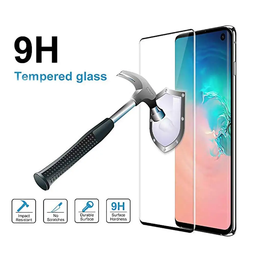 

Full Curved Screen Tempered Glass For Samsung Galaxy S8 S9 S10 Plus S10E Protector For Samsung Note 8 9 Protective Film