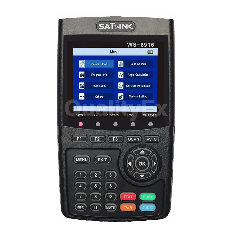 Оригинальный c Цифровой спутниковый Finder DVB-S/S2 Высокое разрешение MPEG-4 HD метр с