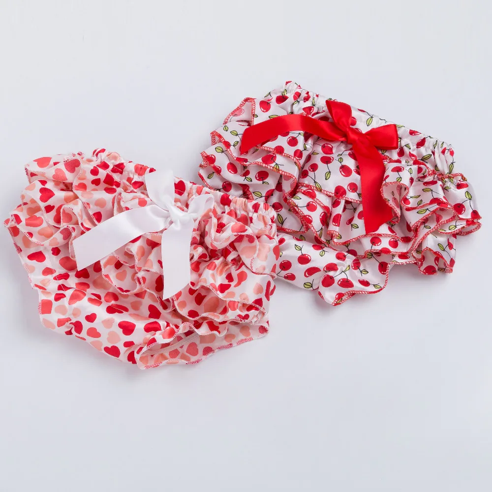 Шаровары с оборками для девочек детские шорты из ПП летние трусики малышей