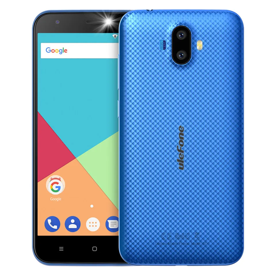 Original Ulefone S7 Pro 5.0 inch HD Smartphone MTK Quad Core Android 7.0 2GB RAM 16GB ROM 13MP Dual Rear Cameras 3G Cellphone | Мобильные