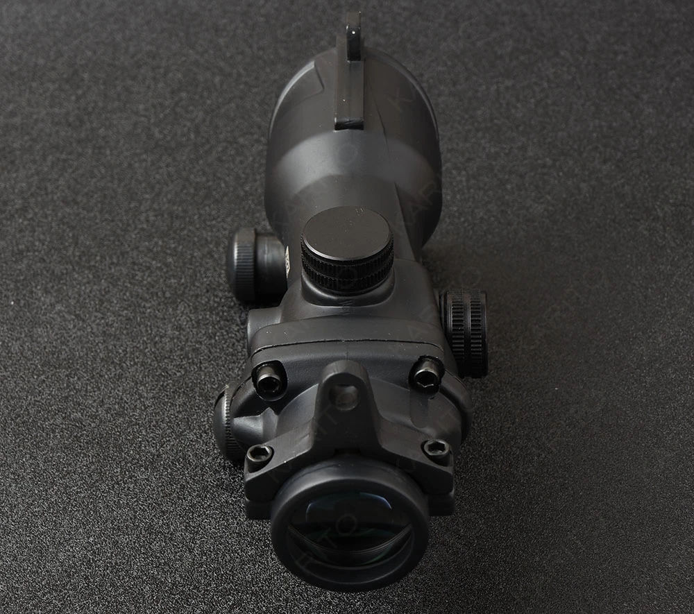 Tactical trijicon оптическим style 4x32 прицел с 20 мм Пикатинни спереди и сзади достопримечательности Охота Стрельба M2833