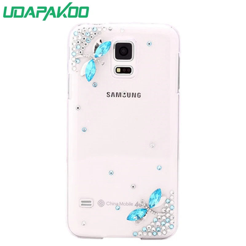 Новый роскошный 3D Прозрачный блестящий чехол со стразами для Samsung Galaxy Ace 4 Ace4 G357FZ