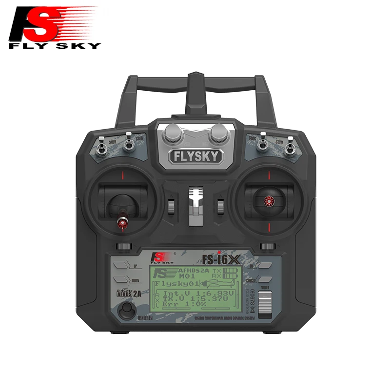 Original Flysky FS-i6X 10CH 2.4GHz AFHDS 2A RC Transmitter+FS-iA6B/FS-iA10B/FS-X6B/FS-A8S Receiver For Rc Airplane(Mode 2 1) | Игрушки и