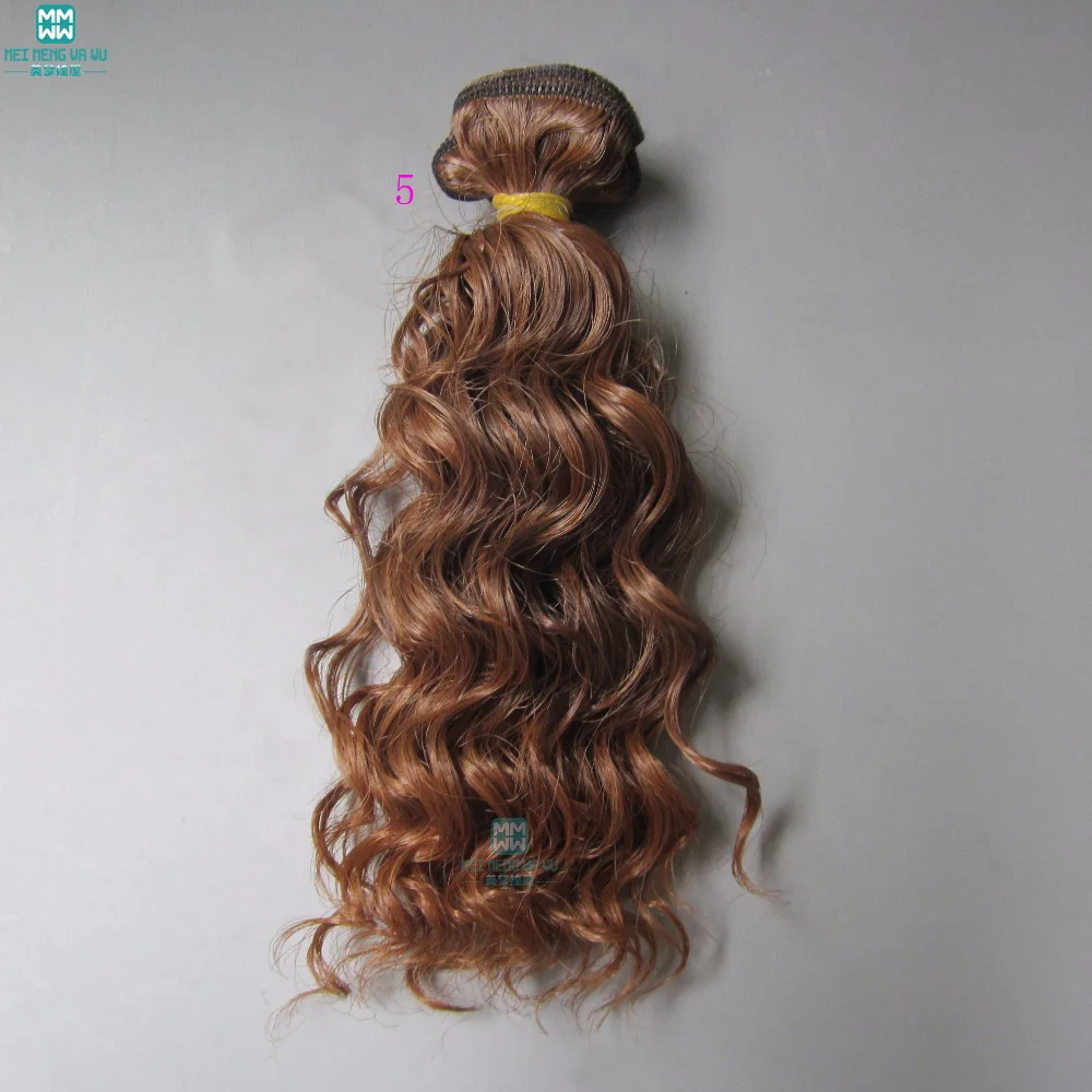 1 шт. 15 см и 25 * 100 рулоны искусственной шерсти для кукол подходит шарнирных 1/3 1/4 1/6/SD