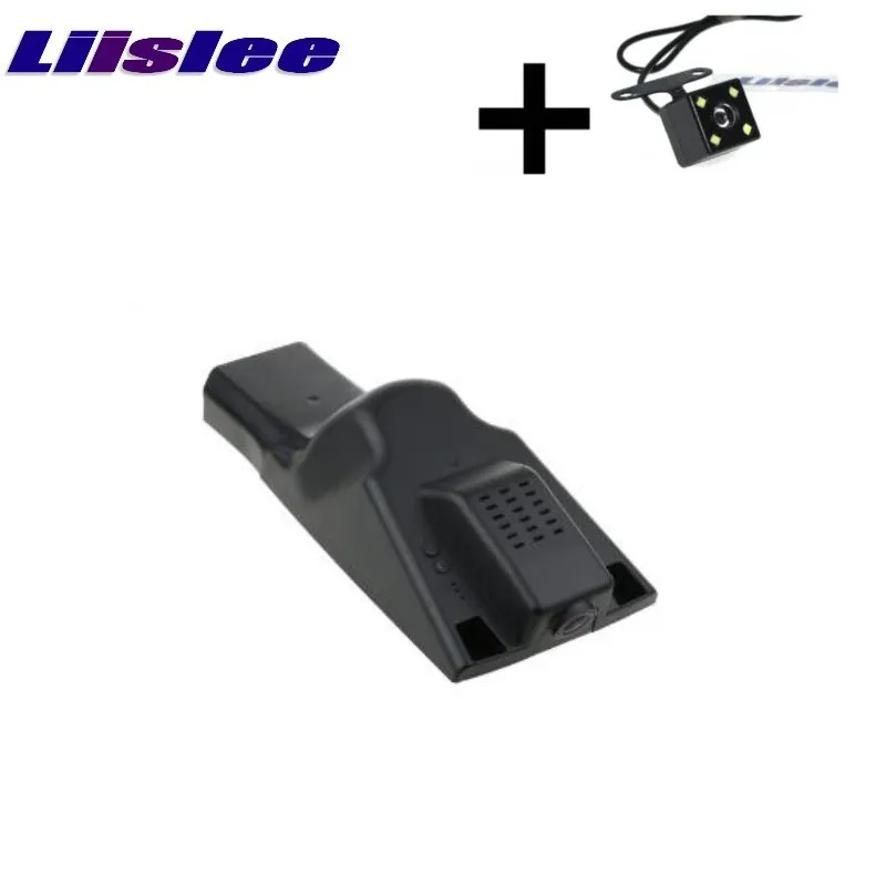 Front And Back LiisLee Автомобильная дорожная запись WiFi DVR камера для вождения видео рекордер для Ford Everest Endeavour - Название цвета: Front And Back