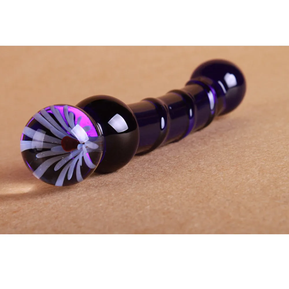 Crystal Glass Anal Plug Dildo Stimulator G-Spot Clitoral Penis Massager for Women and men Adult Male Female Masturbation |