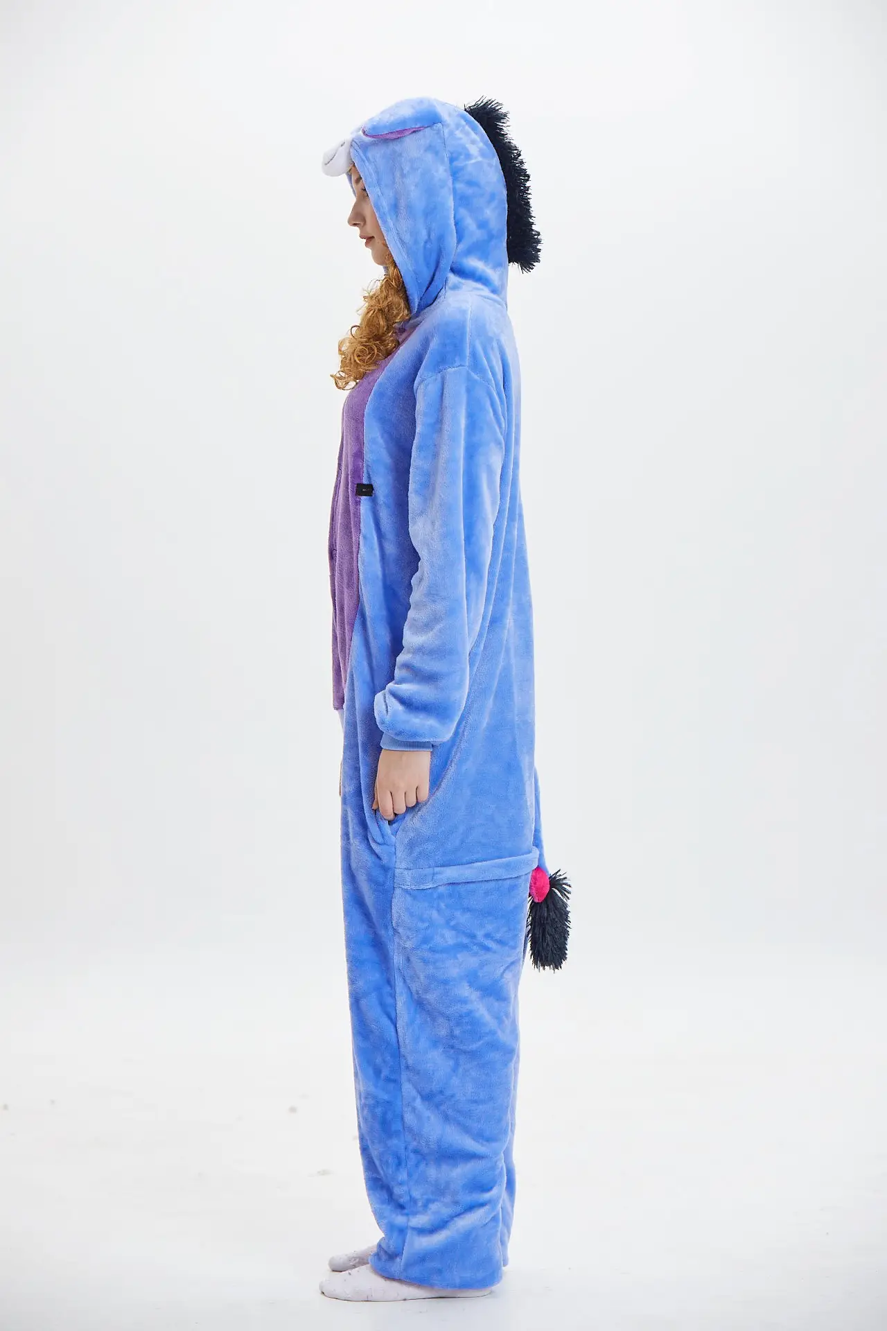 Мода для взрослых зимние Пижама Kigurumi все в одном пижама костюмы животных Косплэй