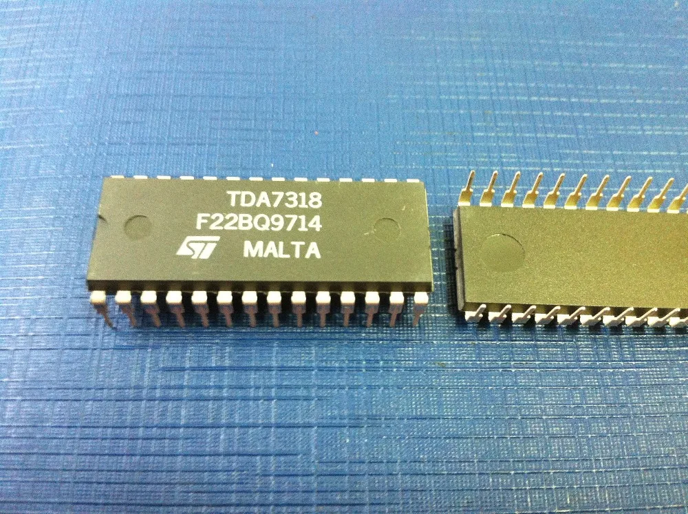 Бесплатная доставка 5 шт./лот TDA7318 DIP28 цифровой стерео аудио схема обработки |