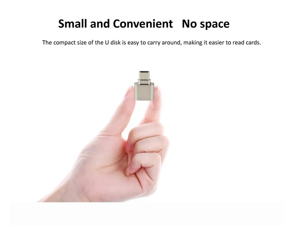 Портативный USB 3,1 Type C кард-ридер USB-C TF Micro SD OTG адаптер Type-C кард-ридер для Samsung Macbook Huawei LeTV