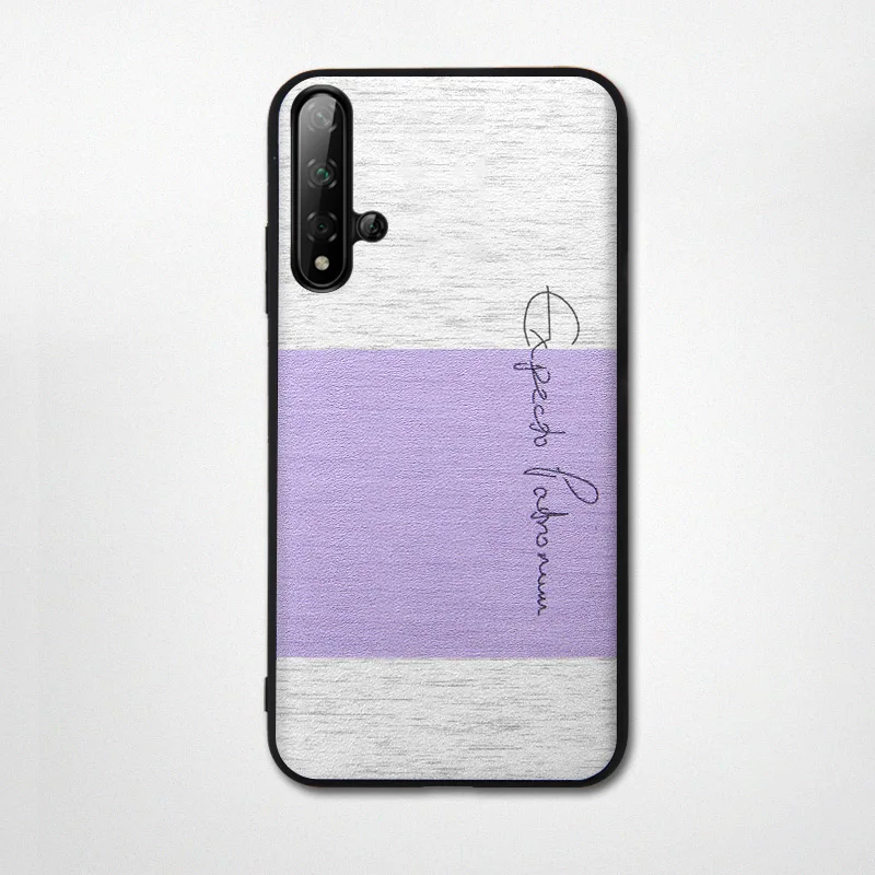 Purple Honor 20 Pro чехол Mofi для huawei Honor 20 чехол Pro задняя крышка губчатая хлопковая ткань мягкий для huawei Honor 20 Pro Чехол фиолетовый розовый - Цвет: Purple