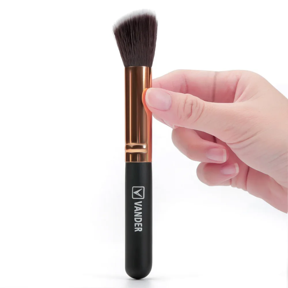 Vander (10 шт./компл.) Профессиональные синтетические кисти для макияжа волос наборы