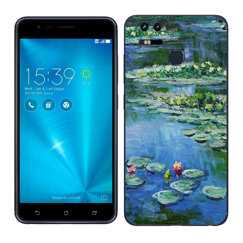 Мягкий ТПУ чехол для Asus Zenfone 3 Zoom ZE553KL 5 дюйма Силиконовый Чехол Для масляная