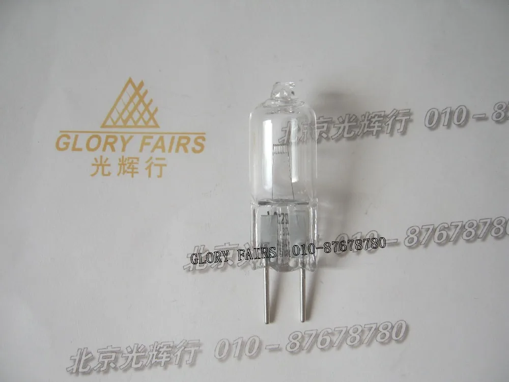 Лампа для микроскопа JC 12 в 50 Вт G6.35 BRL 64610 PH 7027 2 шт.|microscope lamp bulbs|osram 12v 50wmicroscope projector |
