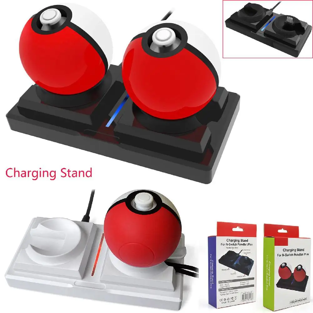 EastVita ДЛЯ NS Switch для Poke Ball Plus зарядная подставка Pokeball док станция Встроенный