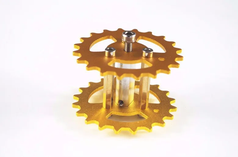 Золотой алюминиевый сплав цельнометаллическое колесо для вождения танка