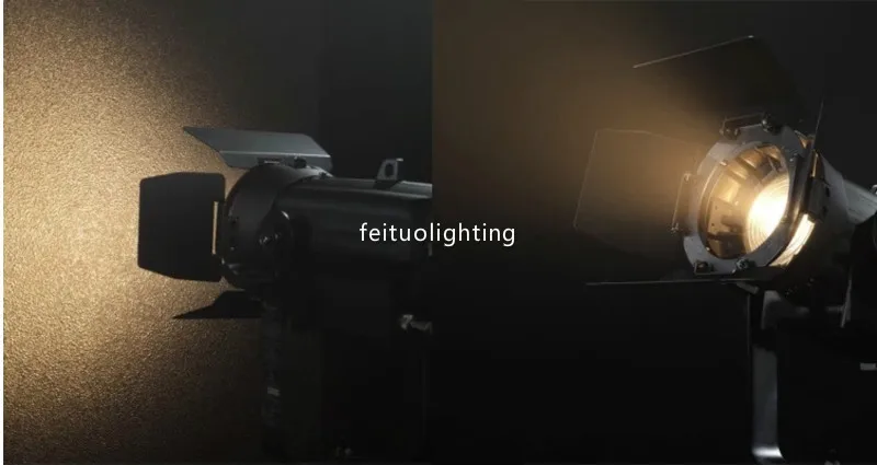 Фото 4/лот литье под давлением алюминий 60 Вт мини WW или CW LED fresnel прожекторы DMX 512 dimmable studio 4/лот литье под давлением алюминий 60 Вт мини WW или CW LED fresnel прожекторы DMX 512 dimmable studio