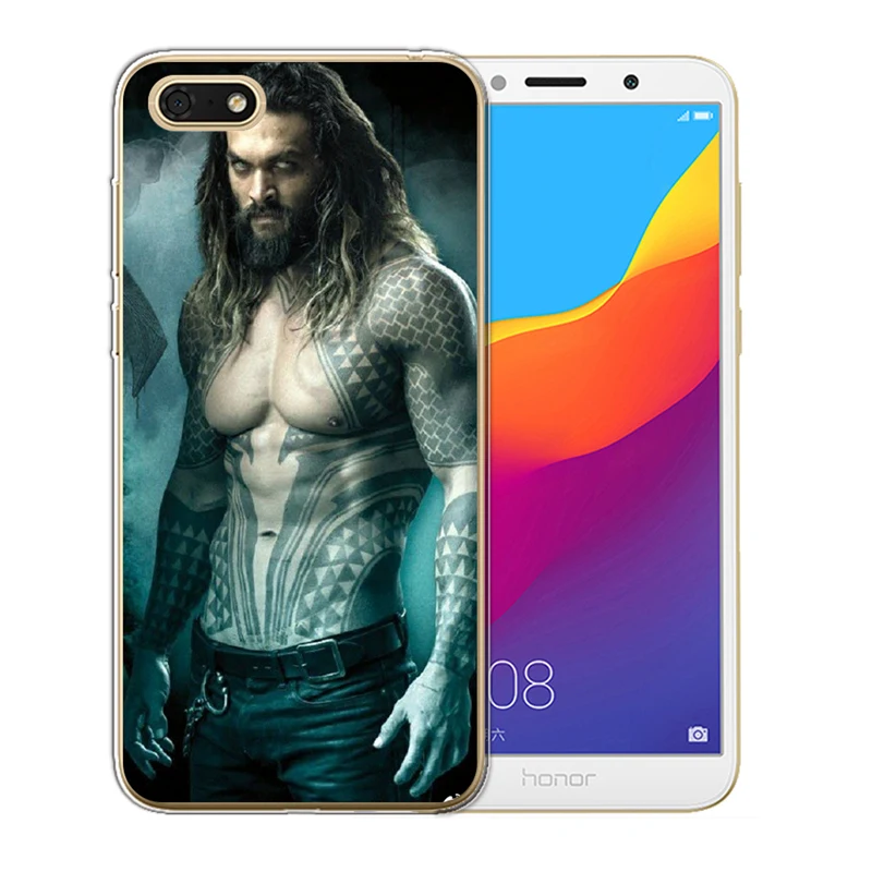 captain marvel aquaman cover funda For Huawei P8 Lite 2017 P9 P10 P20 Pro P Smart Mate 9 10 20 Honor 6A 6X 7 7X 7C 7A case Cover |